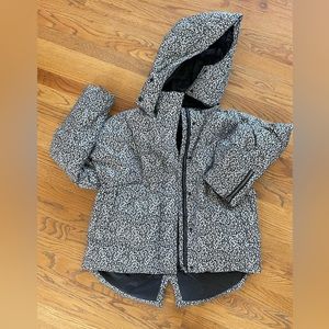 Varley Highland Puff Jacket in Leopard